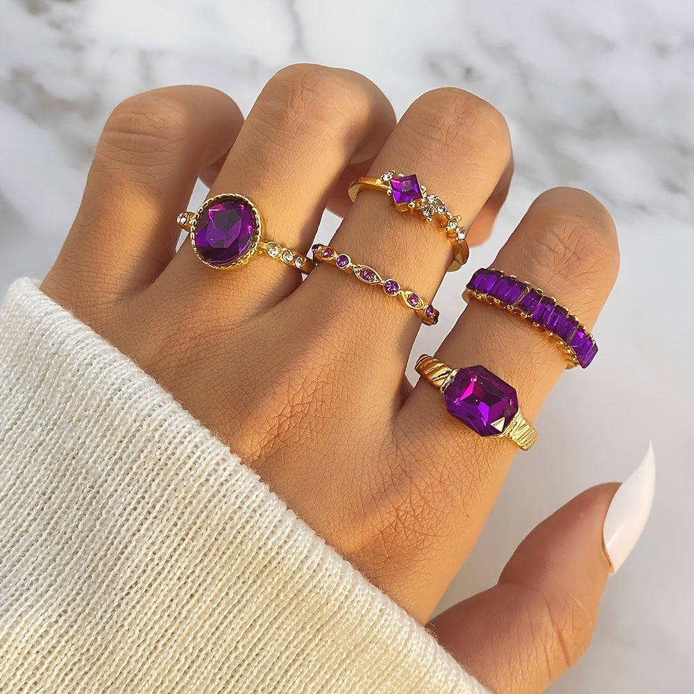 Bague améthyste | Or