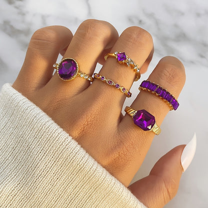 Bague améthyste | Or