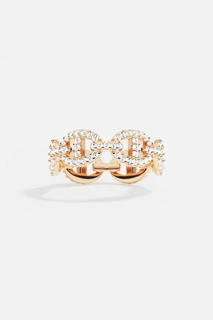 Bague Isaline Marina | Or blanc