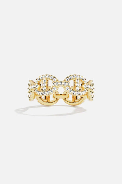 Bague Isaline Marina | Or blanc