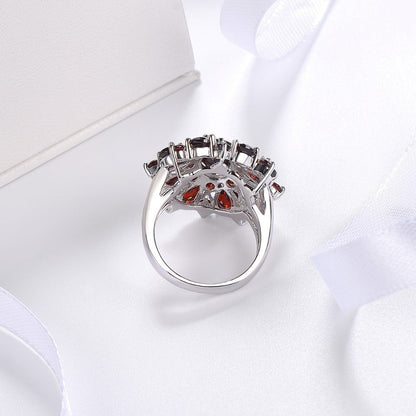 Bague pétale écarlate | Or
