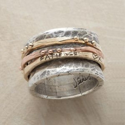 Bague rétro | Or rose