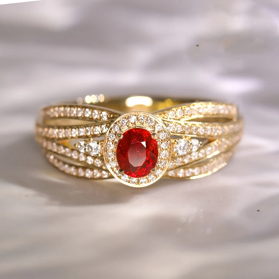 Bague rubis | Or