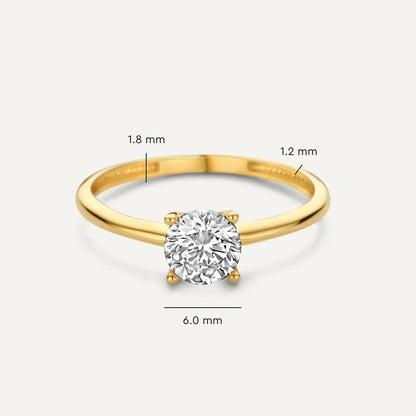 Bague Savaya plage | Or blanc