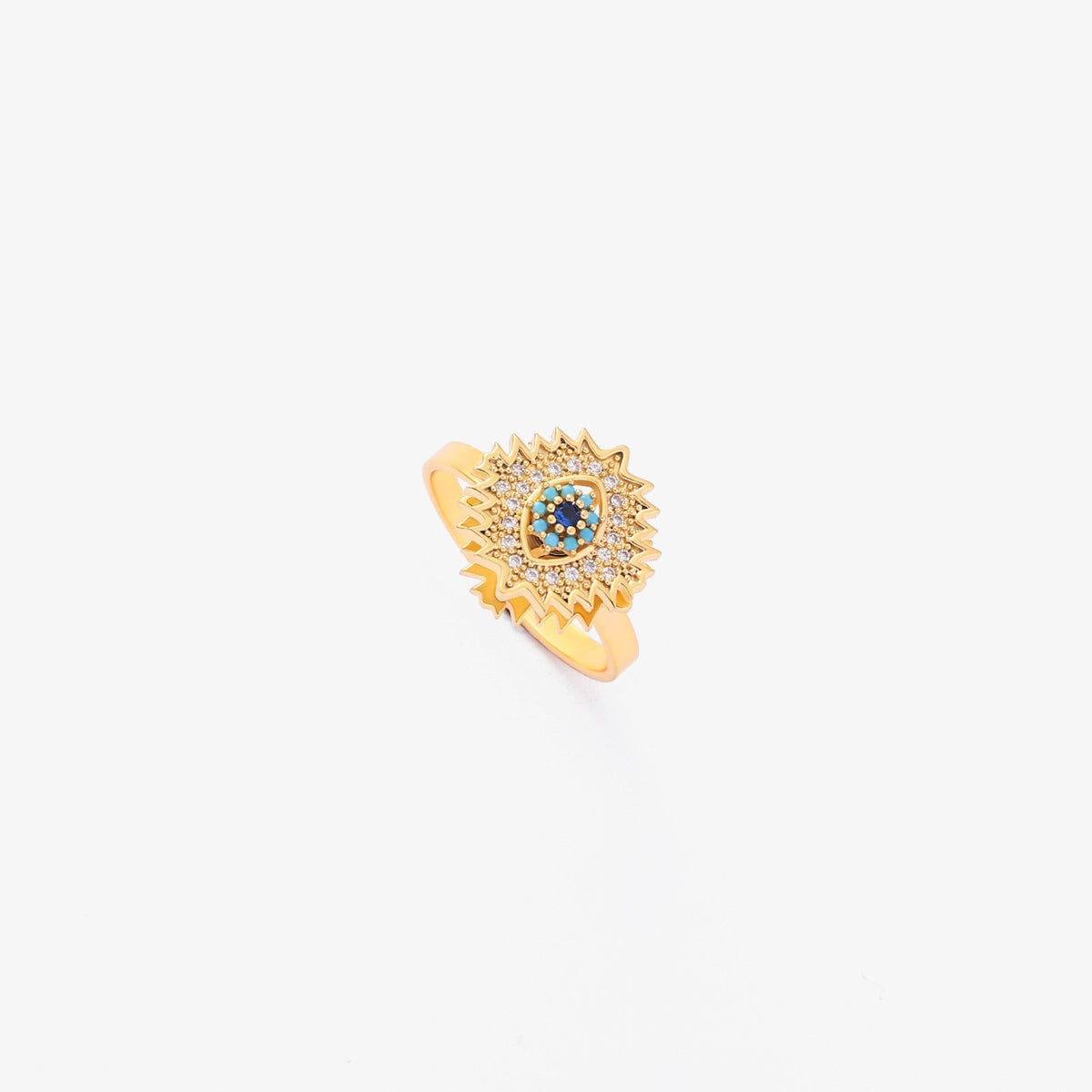 Bague tourbillon éclat de saphir | Or