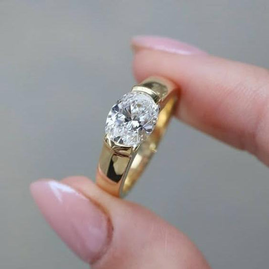 Bague vintage et brillants | Or