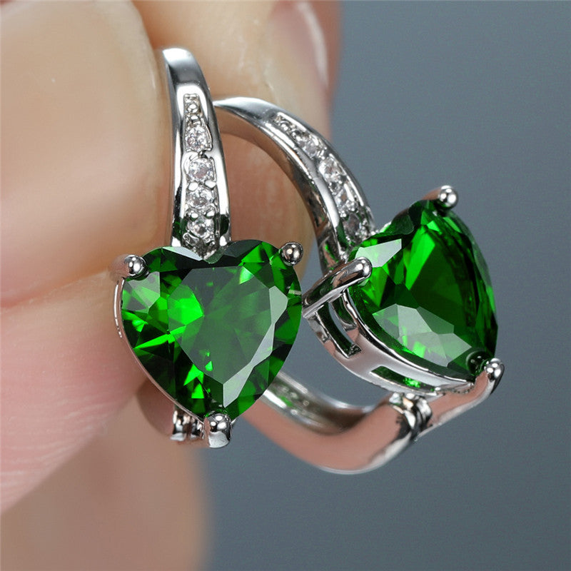 Boucles d'oreilles Lunara Griselle | Or blanc