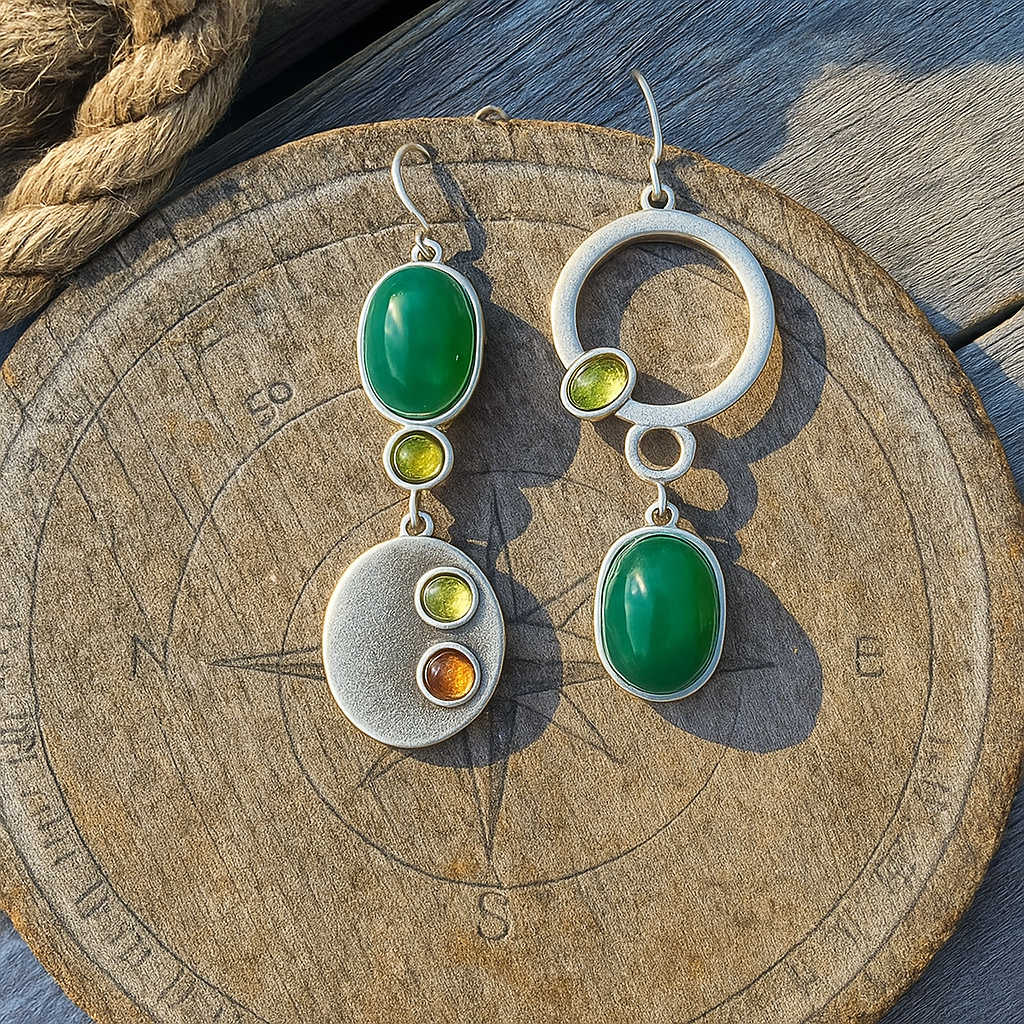 Boucles d'oreilles Sabrina | Or blanc