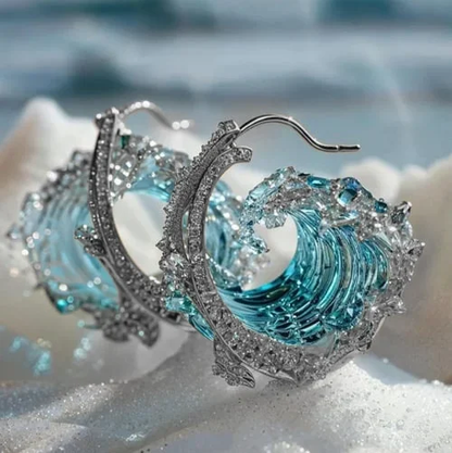 Boucles d'oreilles Serments de l'océan | Or