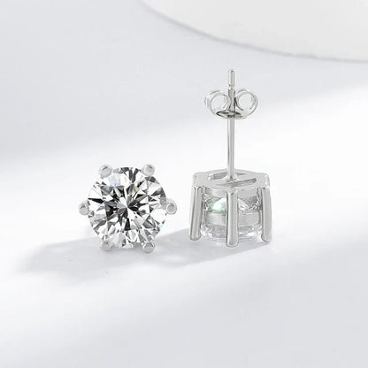 Boucles d'oreilles Téra | Or blanc
