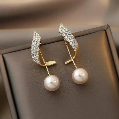 Boucles d'oreilles avec perles | Or