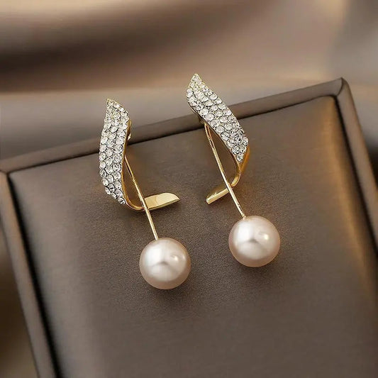 Boucles d'oreilles avec perles | Or