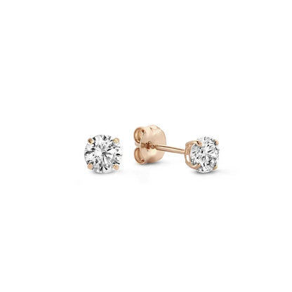 Boucles d'oreilles en pierres larmes de lune | Or