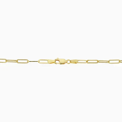 Bracelet maillon de Venise | Or blanc