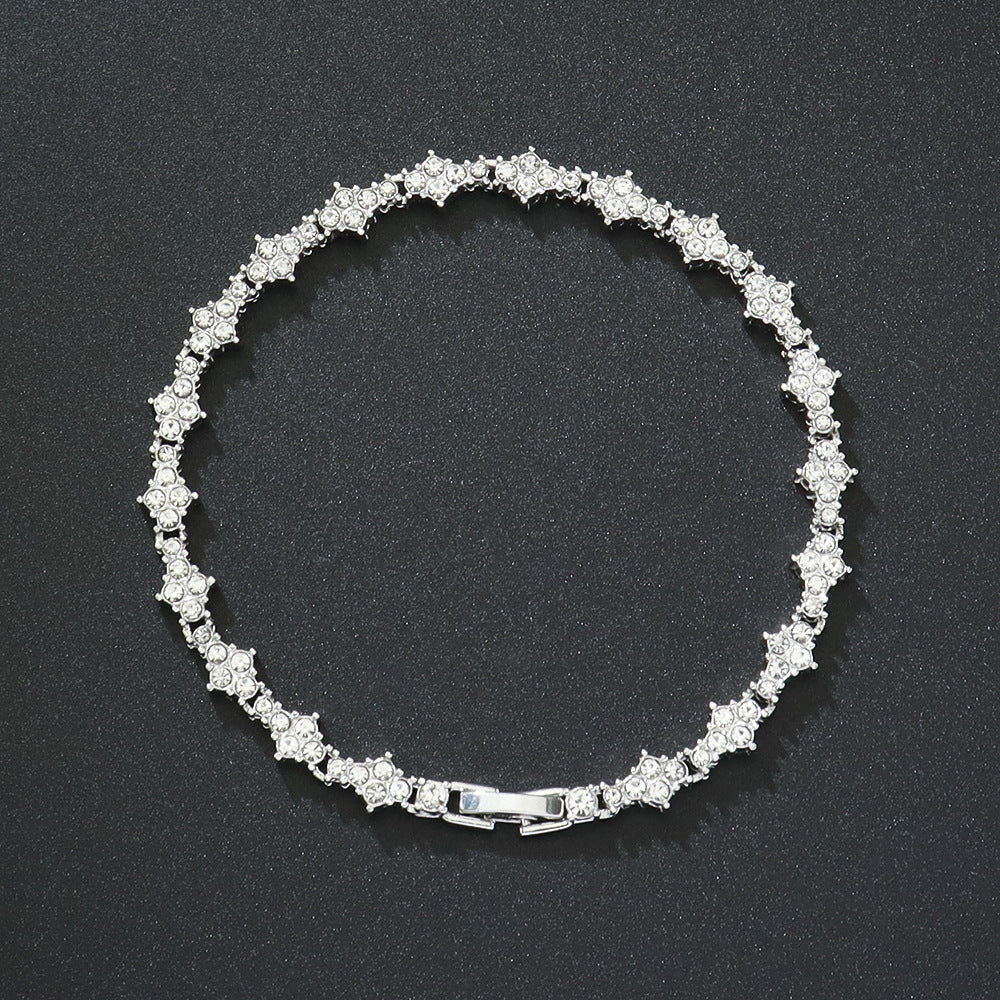 Bracelet de tennis classique | Or blanc