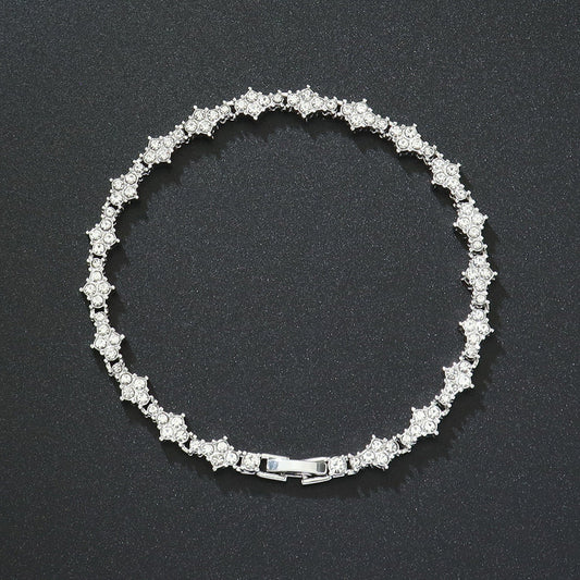 Bracelet de tennis classique | Or blanc