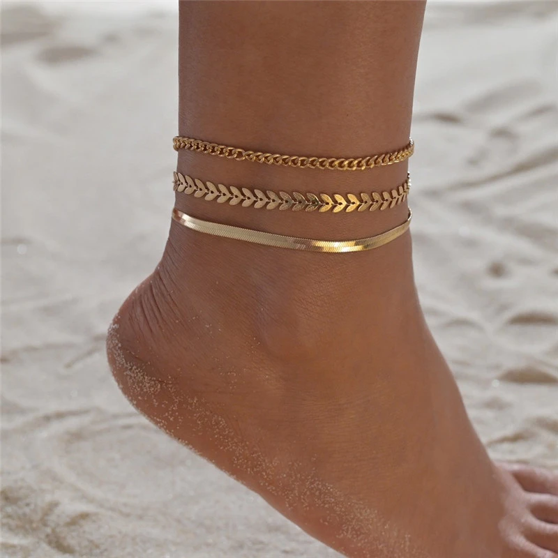 Bracelet de cheville | Or