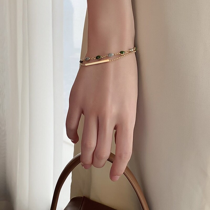 Bracelet double Charis | Or
