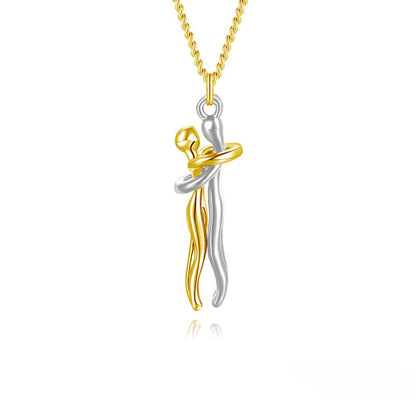 Collier étreinte éternelle | Or