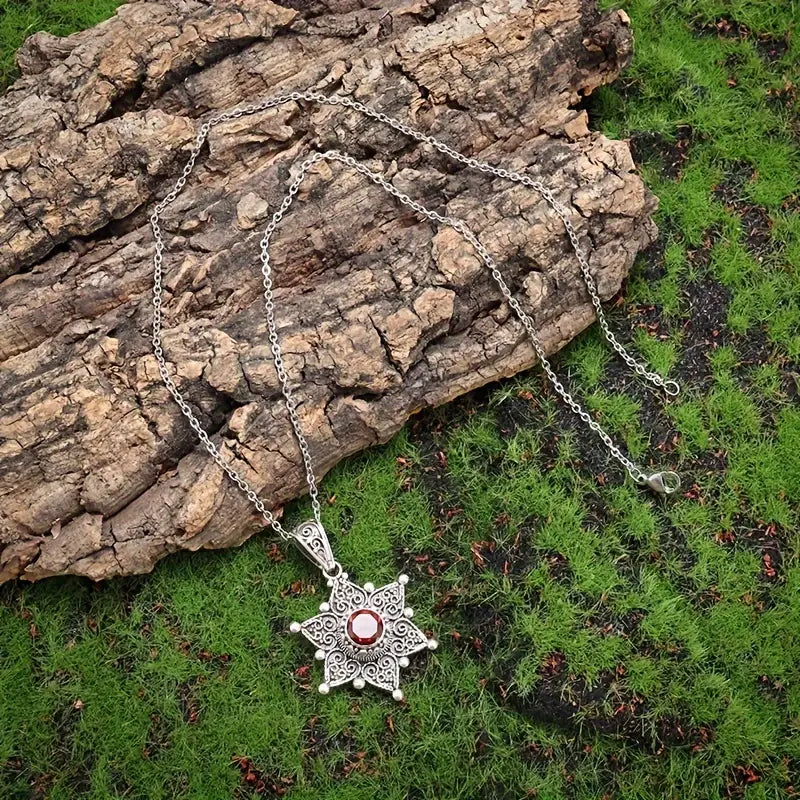 Collier Jessandra Carmelle | Or blanc