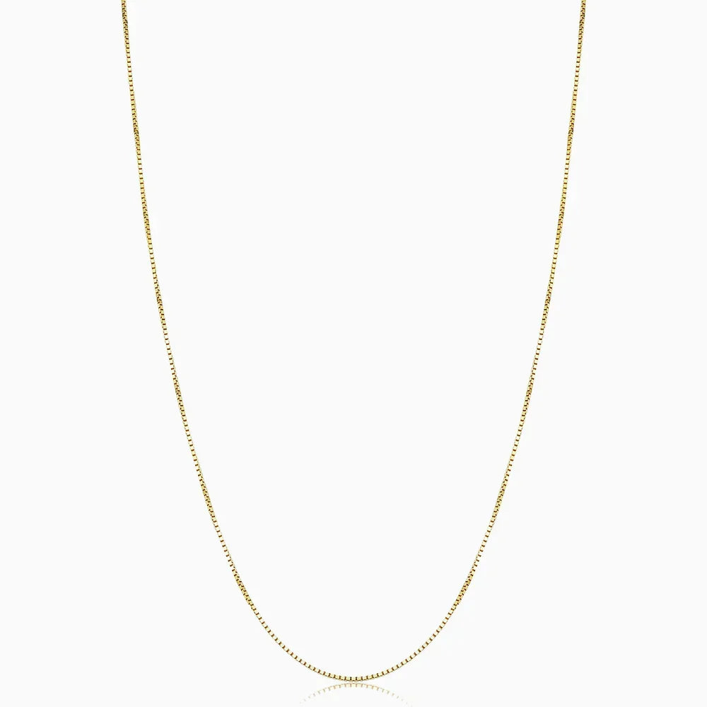 Collier maillon cubain | Or