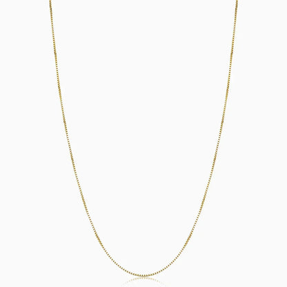 Collier maillon cubain | Or