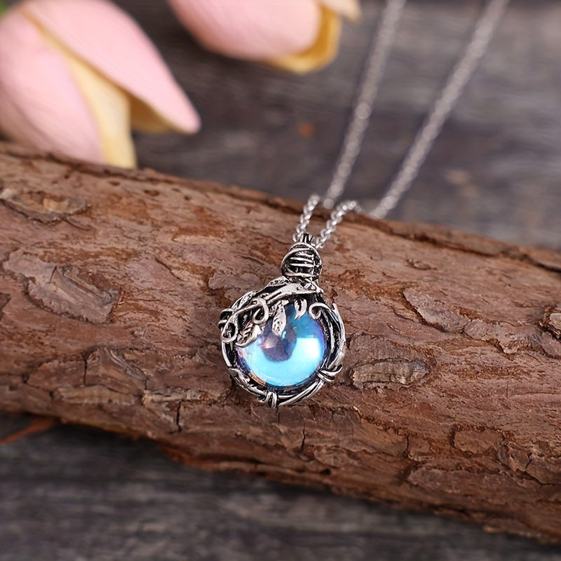 Collier Maria avec pierre de lune | Or
