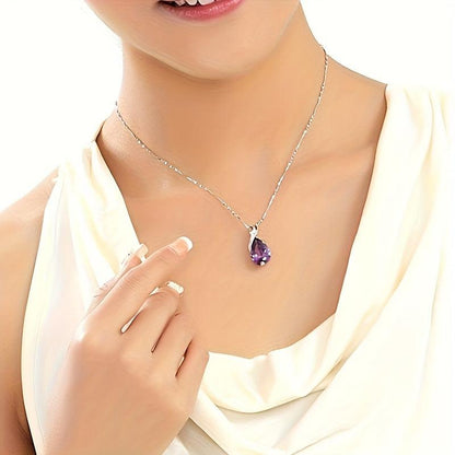 Collier « Verena » avec améthyste | Or