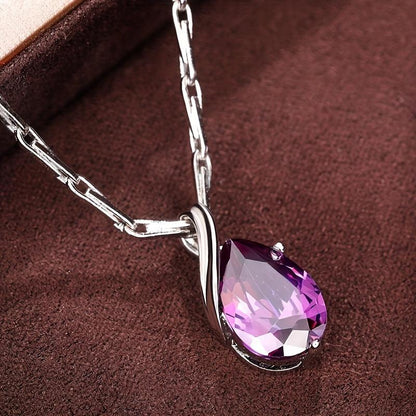 Collier « Verena » avec améthyste | Or
