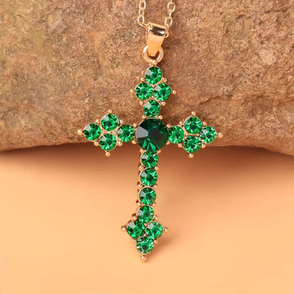 Collier Véridienne croix de cœur | Or