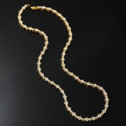 Collier de tennis classique | Or