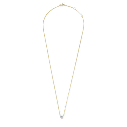 Collier en pierre moissanite Cléa | Or