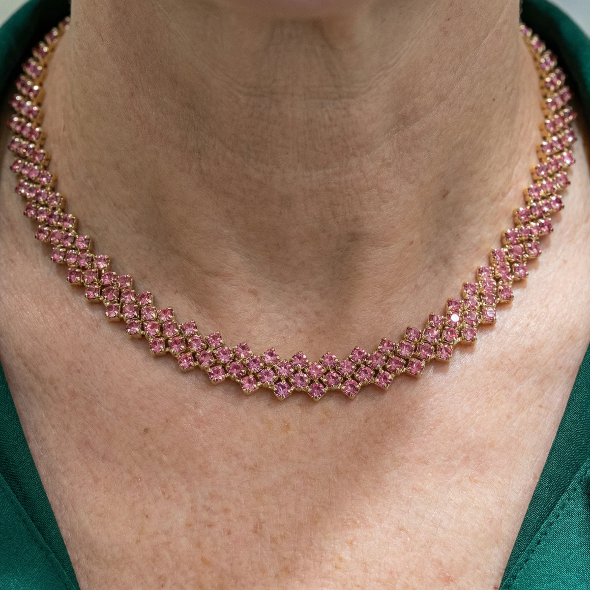 Collier en rosé | Or