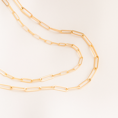 Collier avec chaîne classique | Or