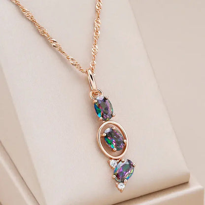 Collier multicolore | Or