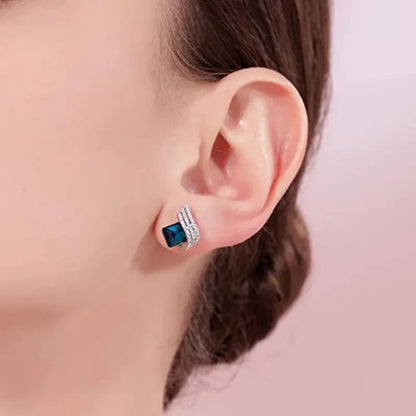 Ensemble de bijoux Brienne Solazure | Or blanc