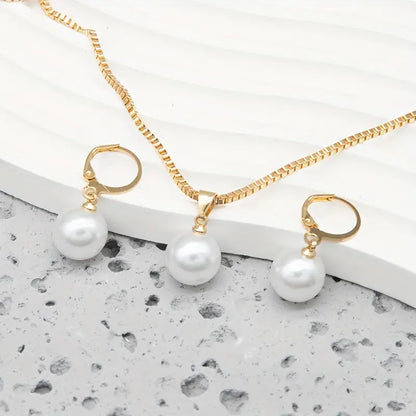 Ensemble de bijoux en perles | Or