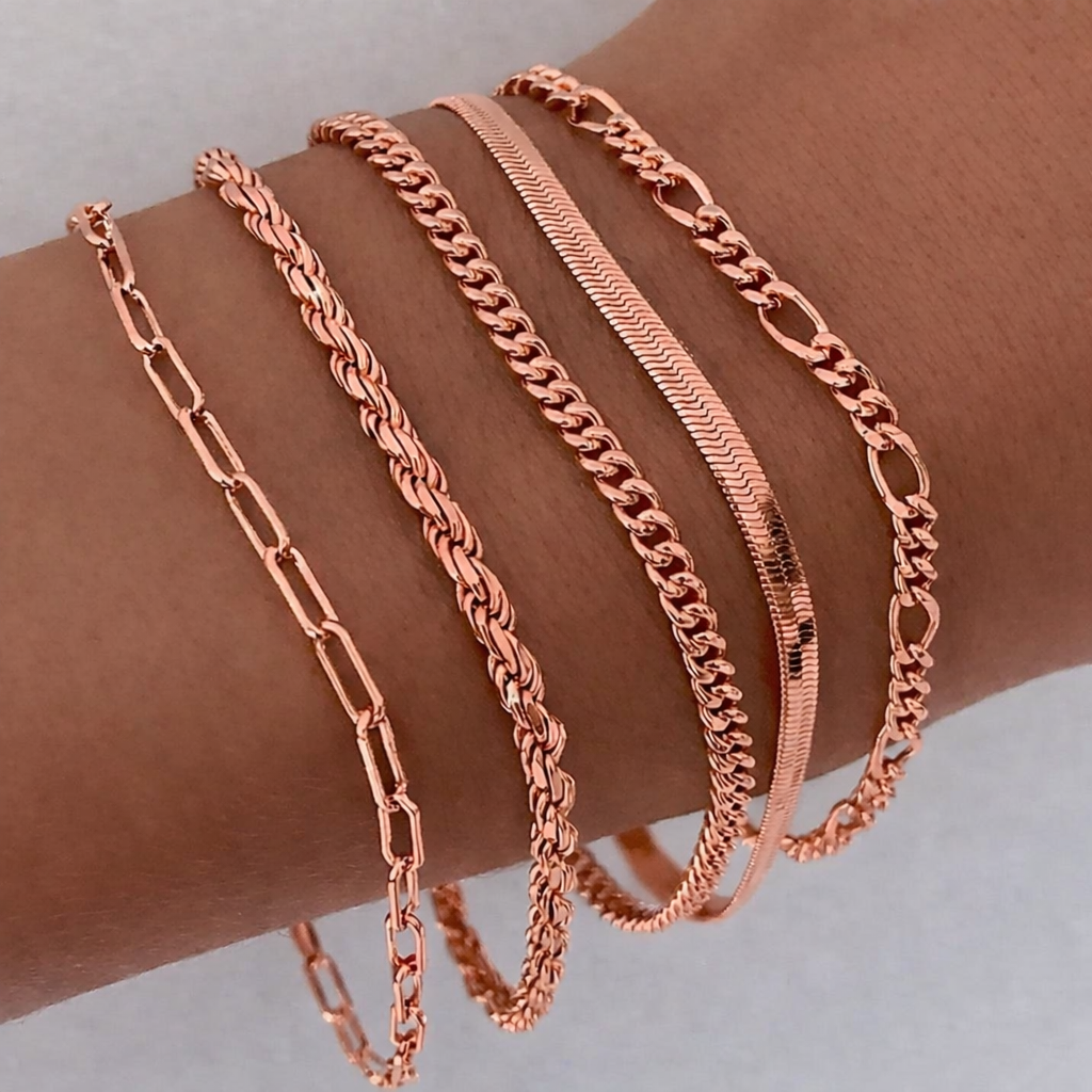 Ensemble de bracelets Ellis Renier | Or