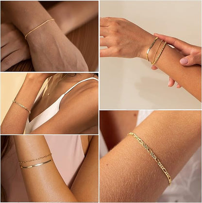Ensemble de bracelets Isabelle Vernet | Or