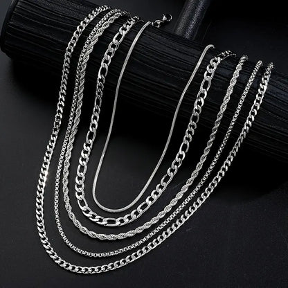 Ensembles de chaînes de luxe en acier inoxydable tressé | Or