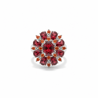 Bague pétale écarlate | Or