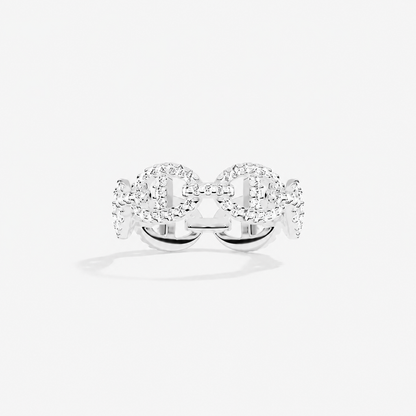 Bague Isaline Marina | Or blanc